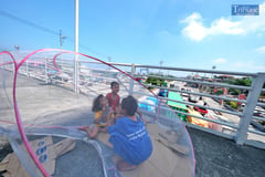 FOOTBRIDGE AS PLAYGROUND